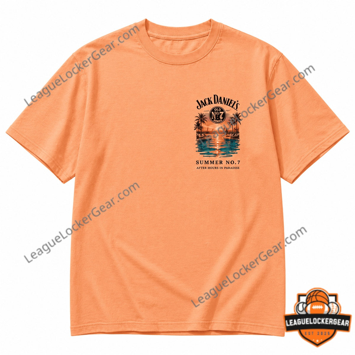 Jack Daniel's Summer No. 7 3D T-Shirt - LeagueLockerGear