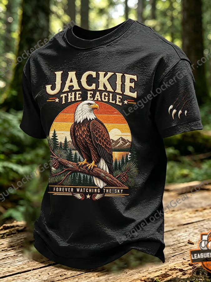 Jackie the Eagle Fly Free T-shirt - League Locker Gear