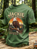 Jackie the Eagle Fly Free T-shirt - League Locker Gear