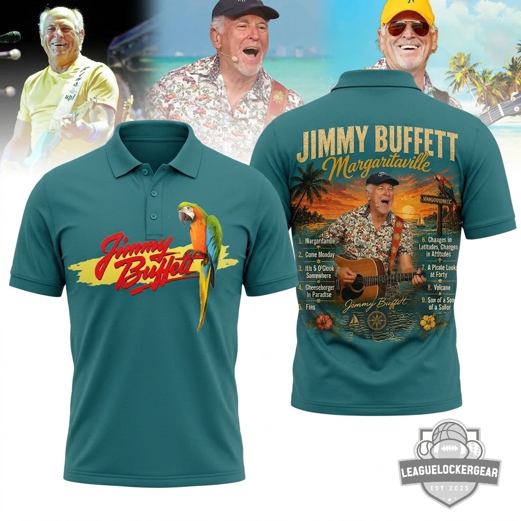 Jimmy Buffett Margaritaville 3D Hoodie - LeagueLockerGear