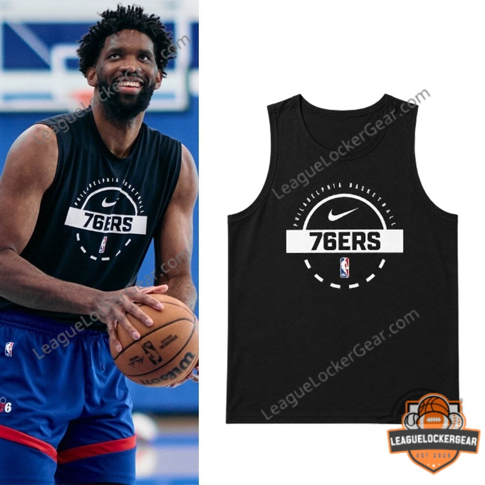 Joel Embiid Philadelphia 76ers Tank Top Shirt | League