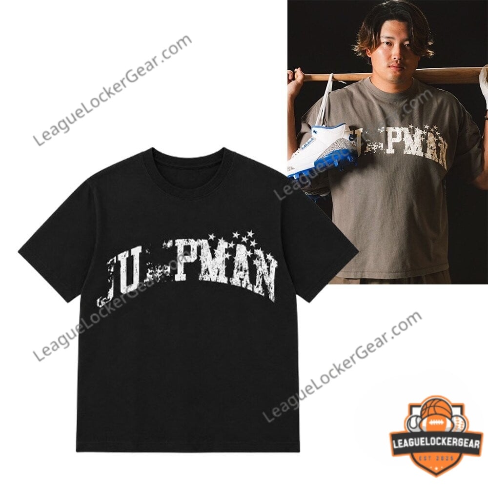 Munetaka Murakami Nike Jordan Jumpman T-Shirt - LeagueLockerGear
