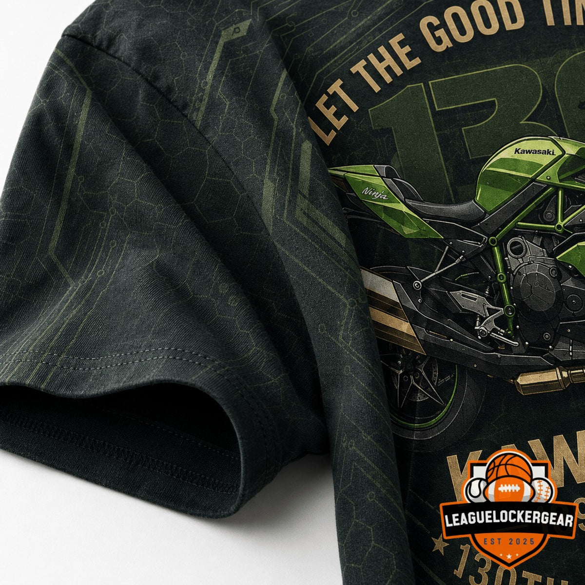 Kawasaki 130th Anniversary 1896-2026 Legacy T-Shirt - LeagueLockerGear