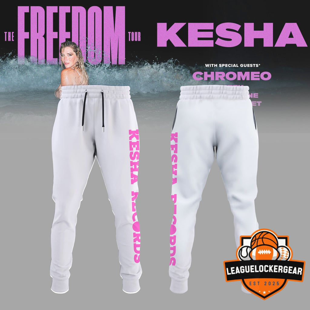 Kesha The Freedom Tour Dates T-Shirt - LeagueLockerGear