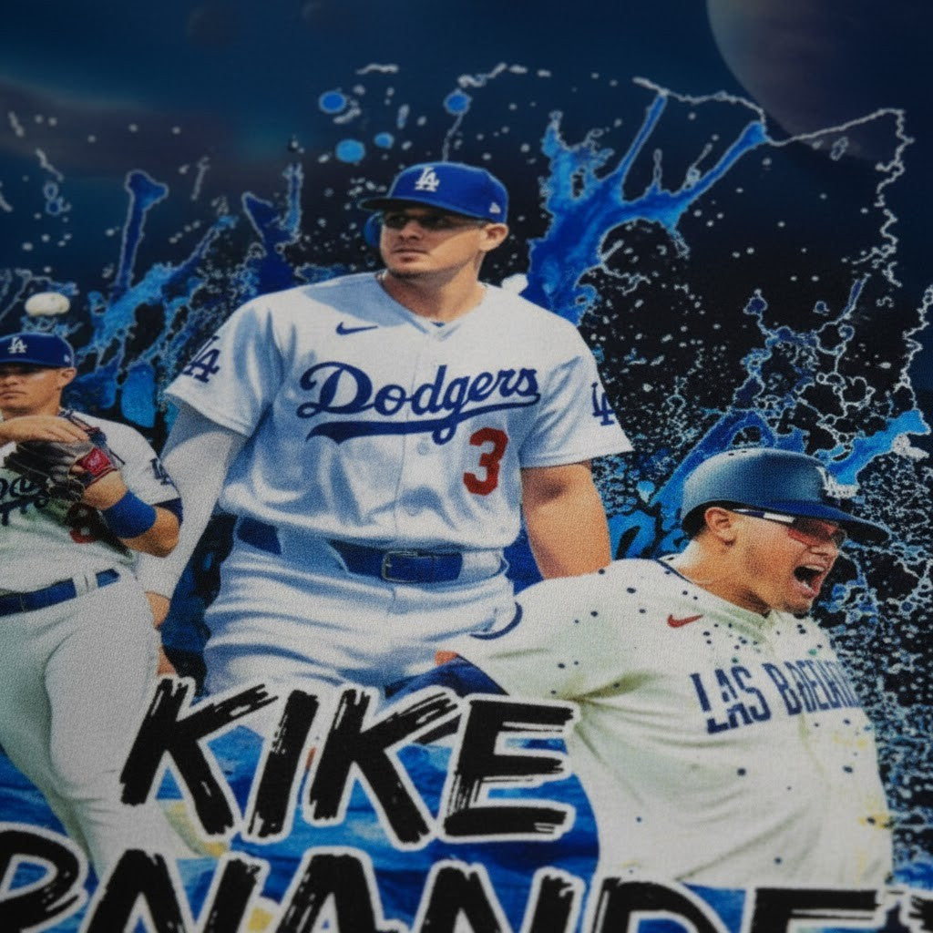 Kike Hernandez #WOGAF Graphic Shirt - Exclusive 2025 LA Dodgers Baseball Fan Gift - LeagueLockerGear