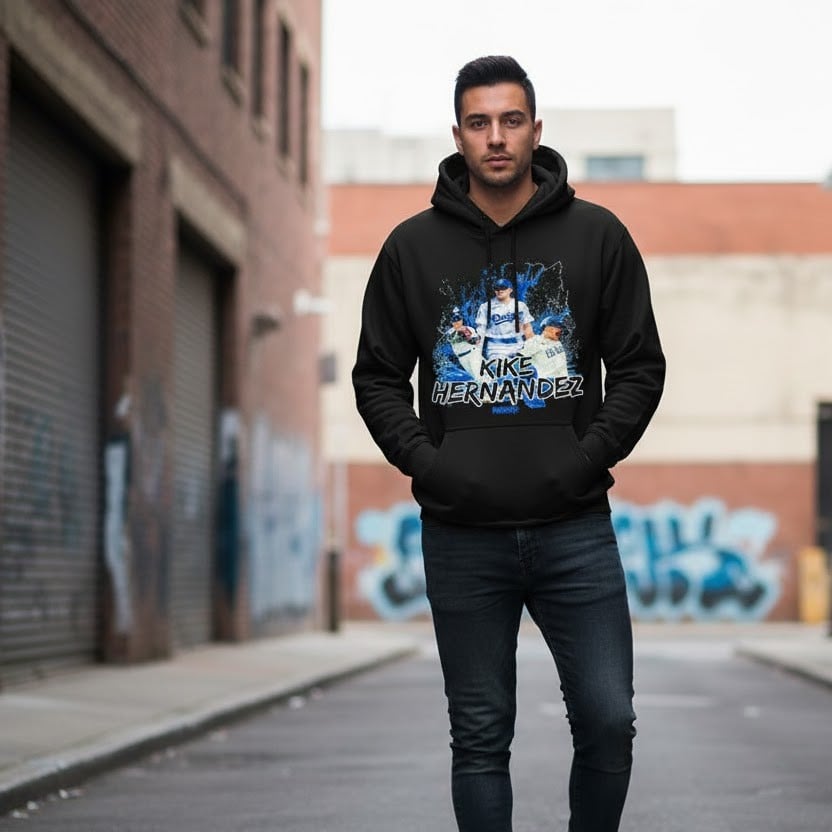 Kike Hernandez #WOGAF Graphic Shirt - Exclusive 2025 LA Dodgers Baseball Fan Gift - LeagueLockerGear