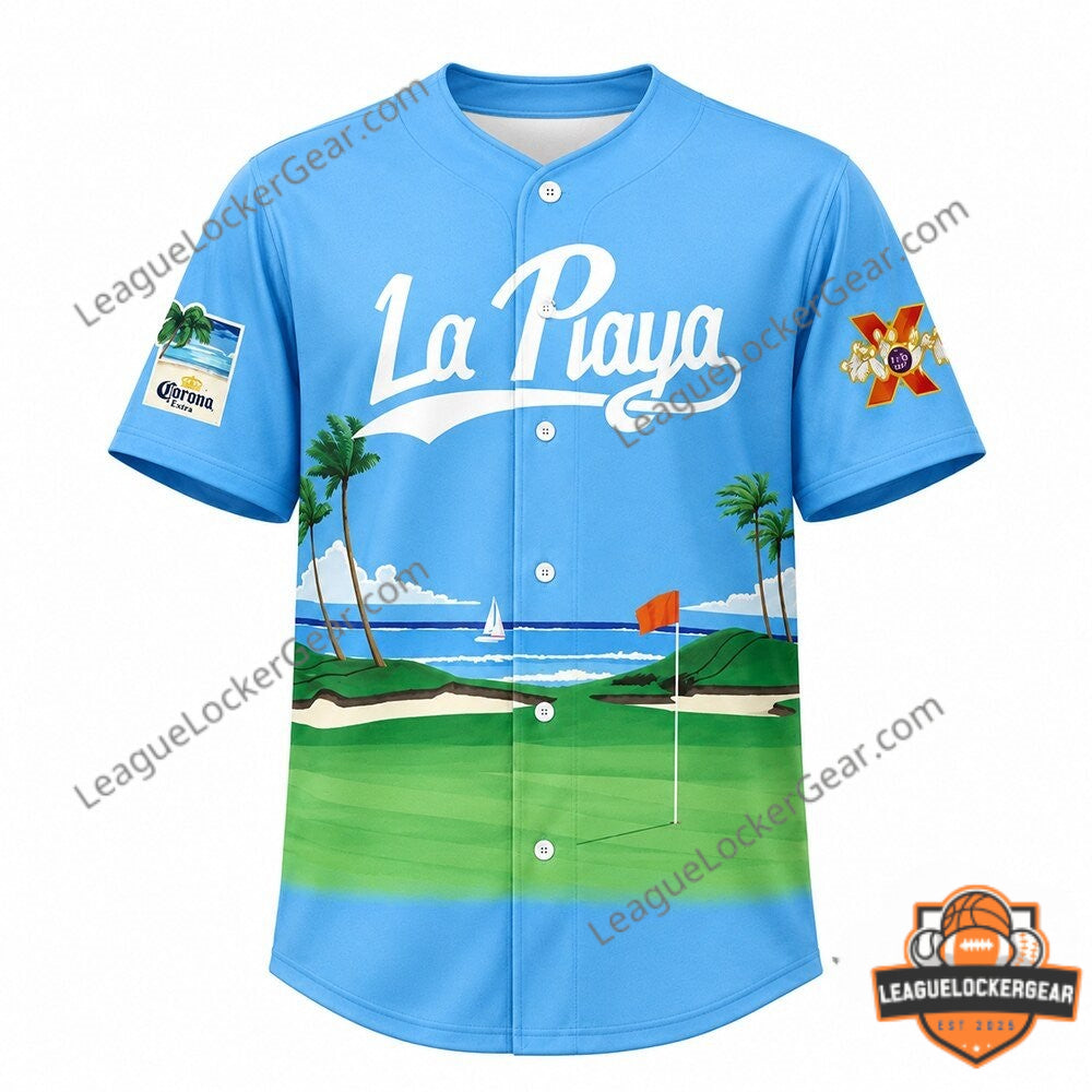 MLB Beach Connect Series Mookie Betts La Playa Baseball Jersey - LeagueLockerGear