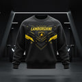 Lamborghini "Automobili Super Veloce" Heritage 3D Blueprint Crewneck Sweatshirt - LeagueLockerGear