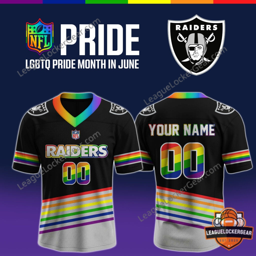 All Team MLB x LGBTQ Pride Month NFL Football Jersey - LeagueLockerGear