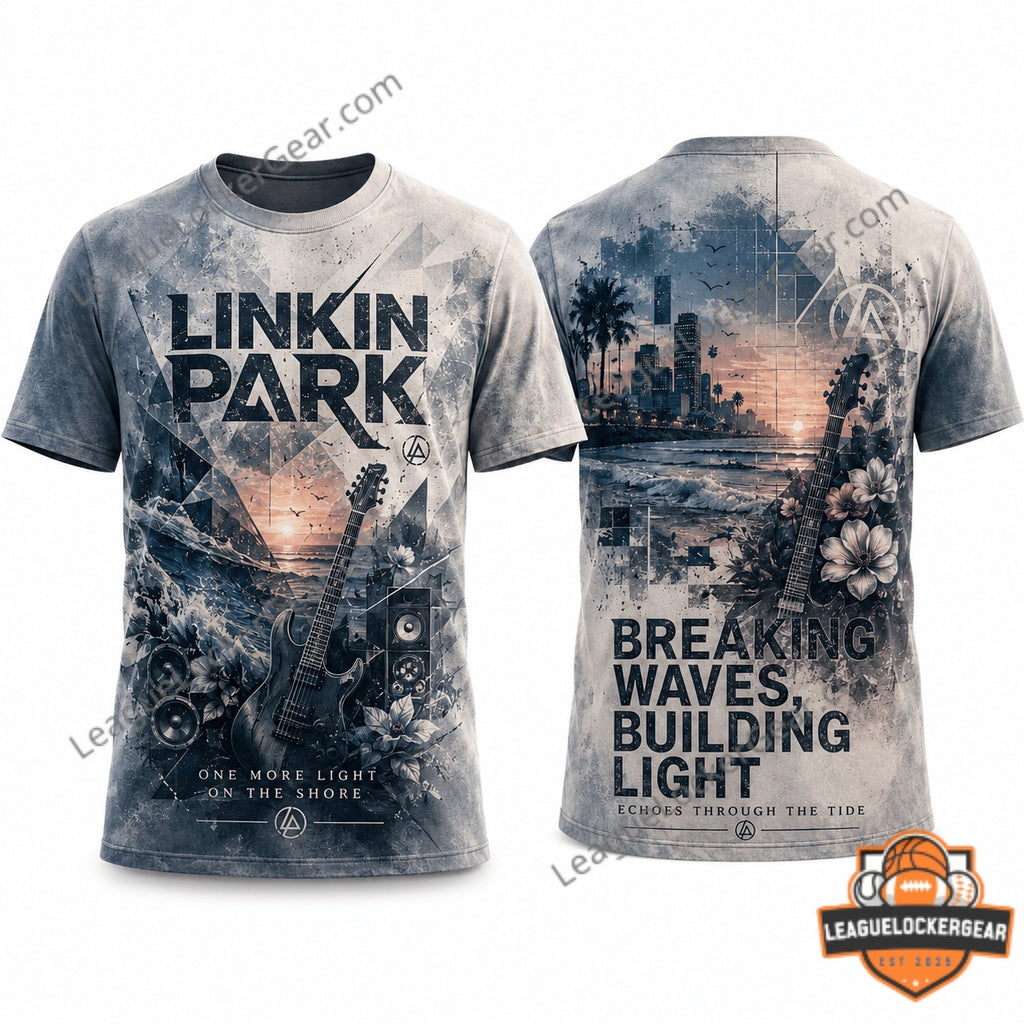 Linkin Park One More Light On The Shore T-Shirt - LeagueLockerGear