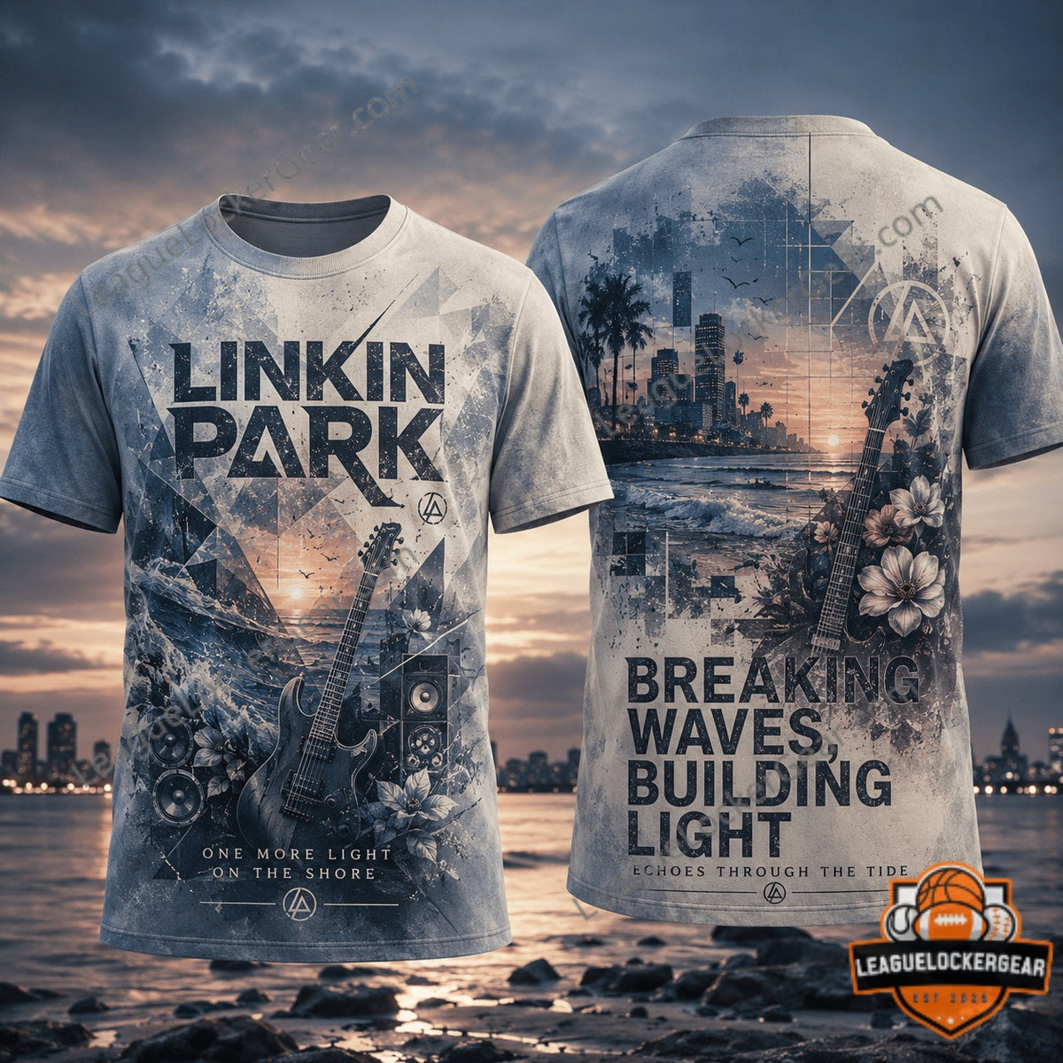 Linkin Park One More Light On The Shore T-Shirt - LeagueLockerGear