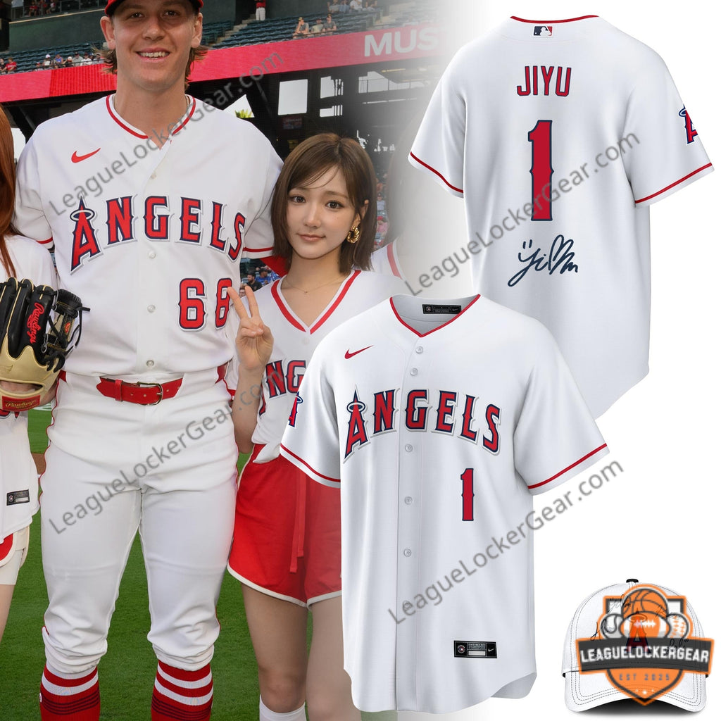 Los Angeles Angels Jiyu Limited Edition Baseball Jersey