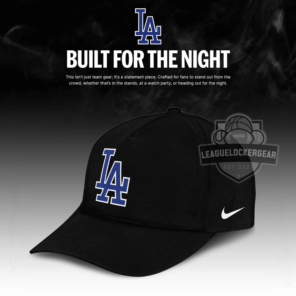 Los Angeles Dodgers 2026 Fashion Black Out T-shirt - LeagueLockerGear