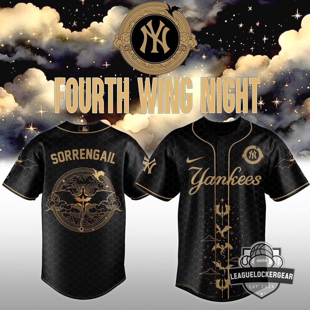 MLB Fourth Wing Night Sorrengail Baseball Jersey - LeagueLockerGear