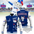 Los Angeles Dodgers Hello Kitty Varsity Jacket - LeagueLockerGear