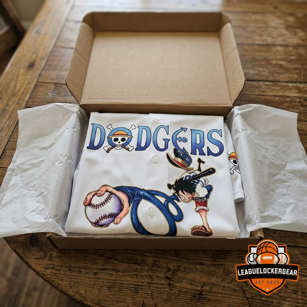 Los Angeles Dodgers x One Piece 2026 Baseball Jersey - LeagueLockerGear