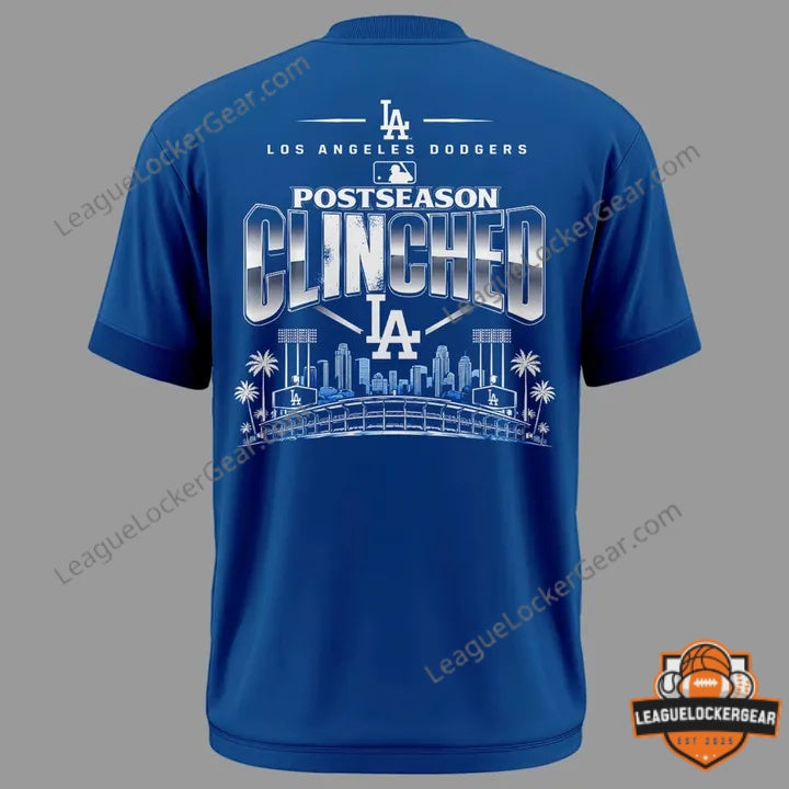 Los Angeles Dodgers Postseason Locker Room T-Shirt
