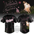 Los Angeles Dodgers The Unraveled Tour Olivia Rodrigo Baseball Jersey - LeagueLockerGear