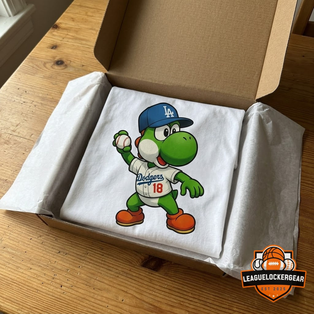 2026 Los Angeles Dodgers x Yoshi Crossover T-Shirt - LeagueLockerGear