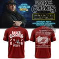 Luke Combs My Kinda Saturday Night Tour 2026 Oklahoma Memorial Stadium T-Shirt - LeagueLockerGear