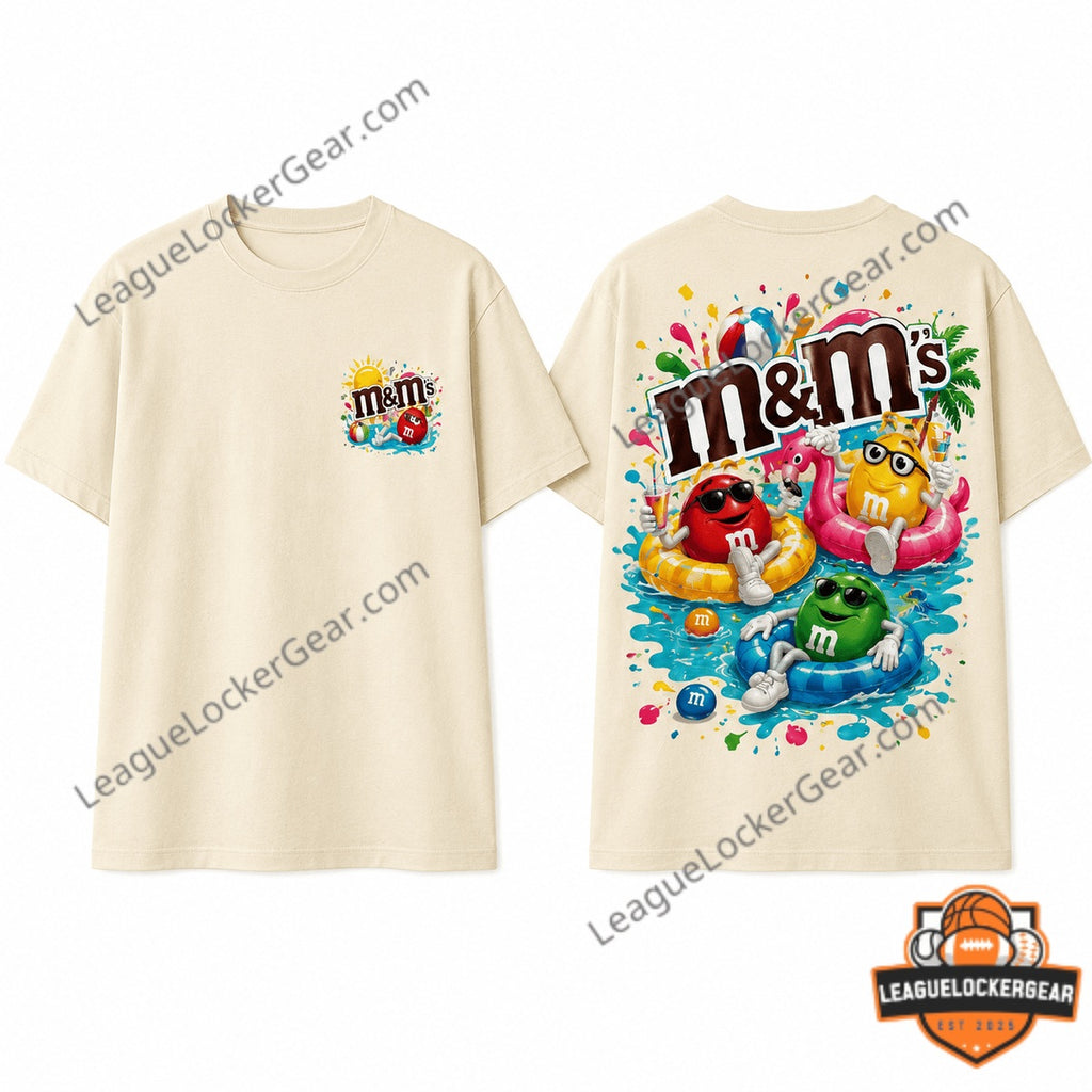 M&M's Summer Pool Party T-Shirt - LeagueLockerGear