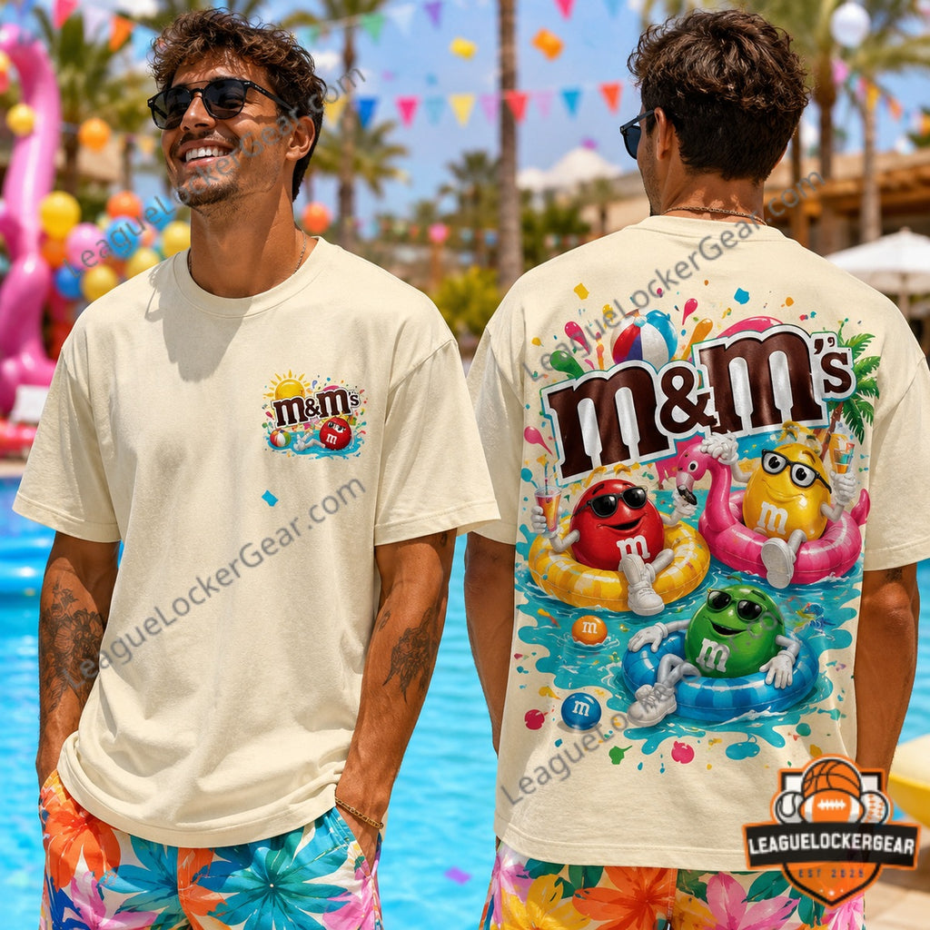 M&M's Summer Pool Party T-Shirt - LeagueLockerGear