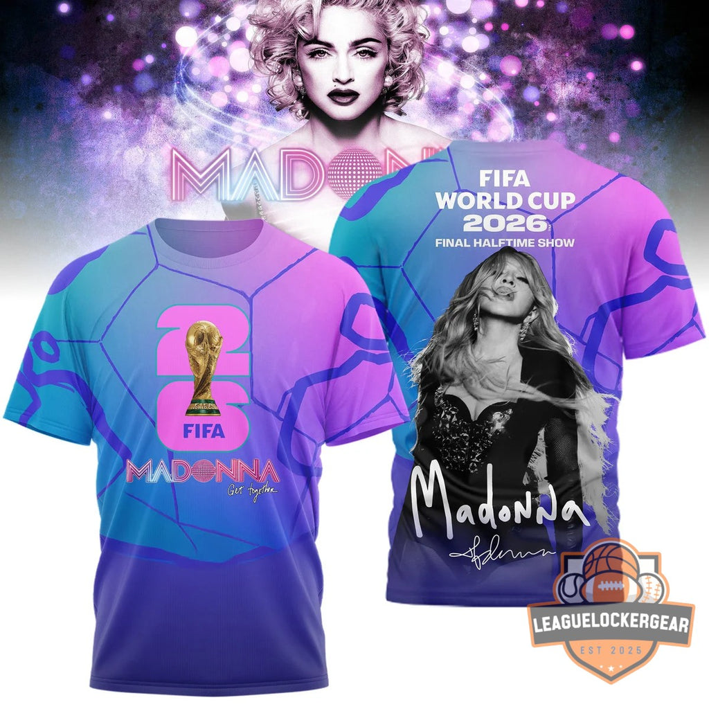 Madonna FIFA World Cup 2026 Final Halftime Show T-Shirt - LeagueLockerGear