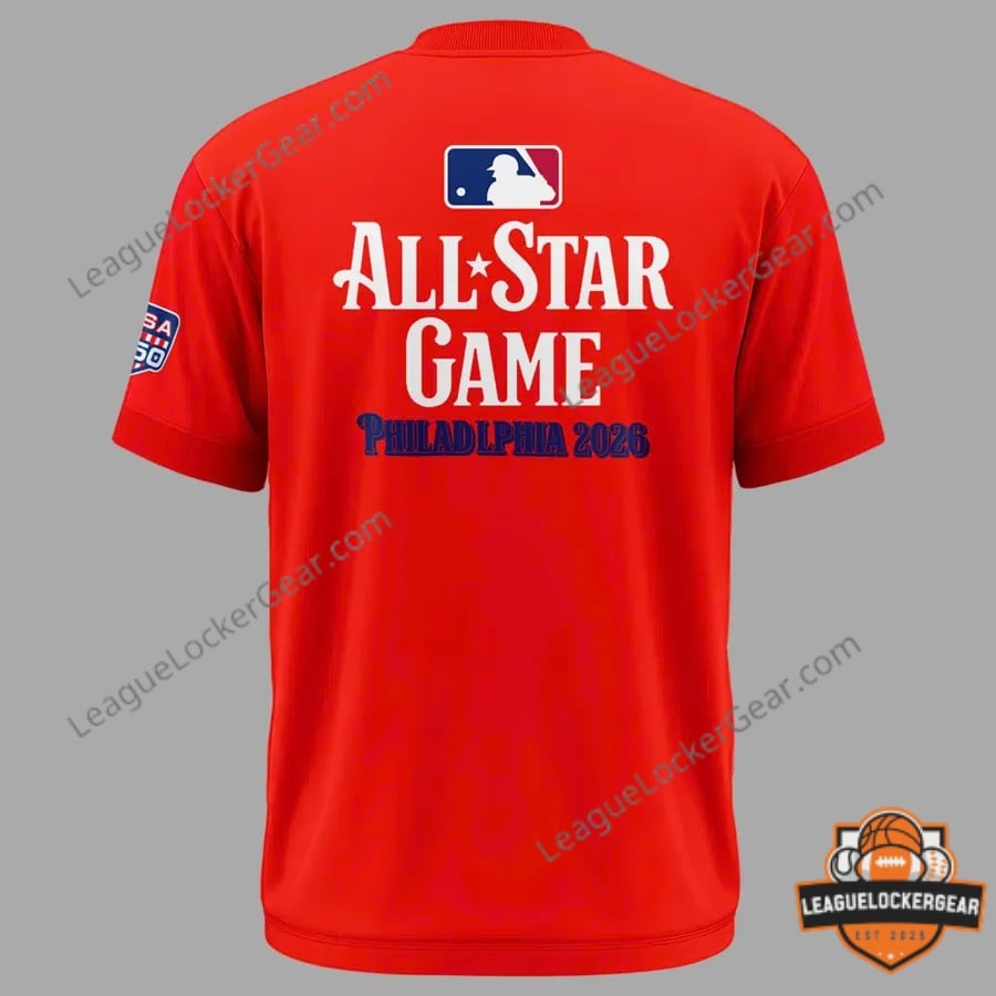 MLB All Star Game Philadelphia 2026 America 250th Anniversary Ring The Bell T-Shirt - LeagueLockerGear