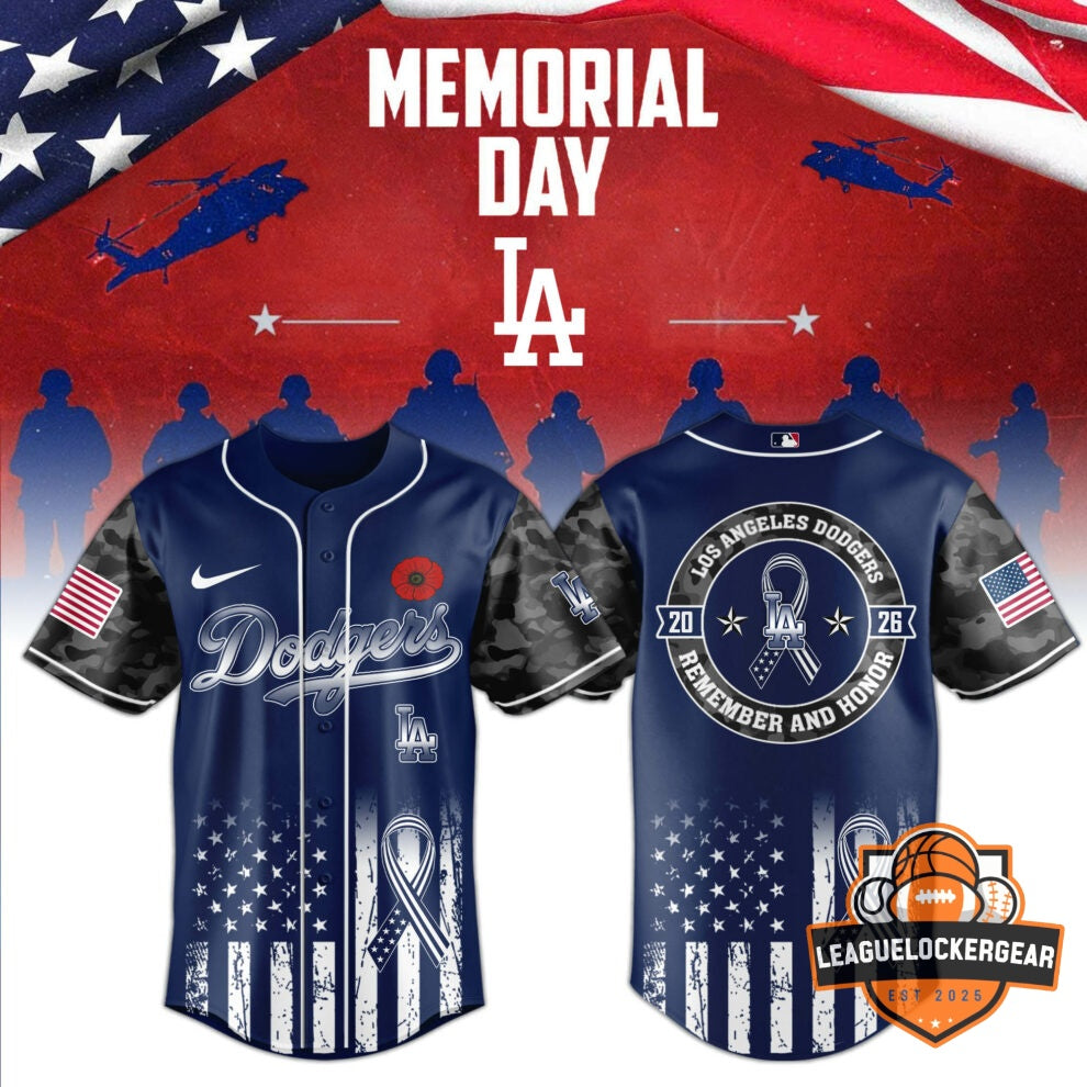 MLB x Memorial Day Remembrance Baseball Jersey - LeagueLockerGear