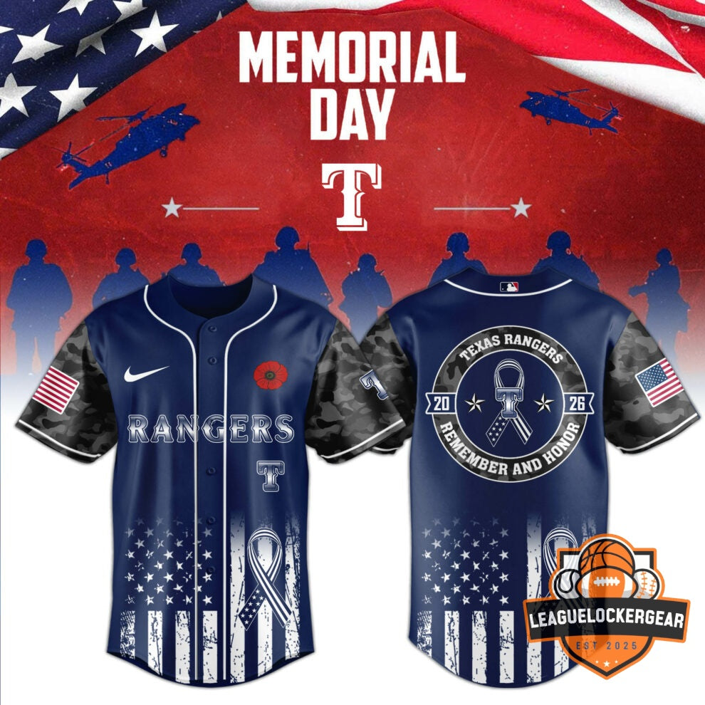 MLB x Memorial Day Remembrance Baseball Jersey - LeagueLockerGear