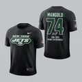 Nick Mangold #74 New York Jets Thank You Memories T-Shirt (1984–2025 Edition) - LeagueLockerGear
