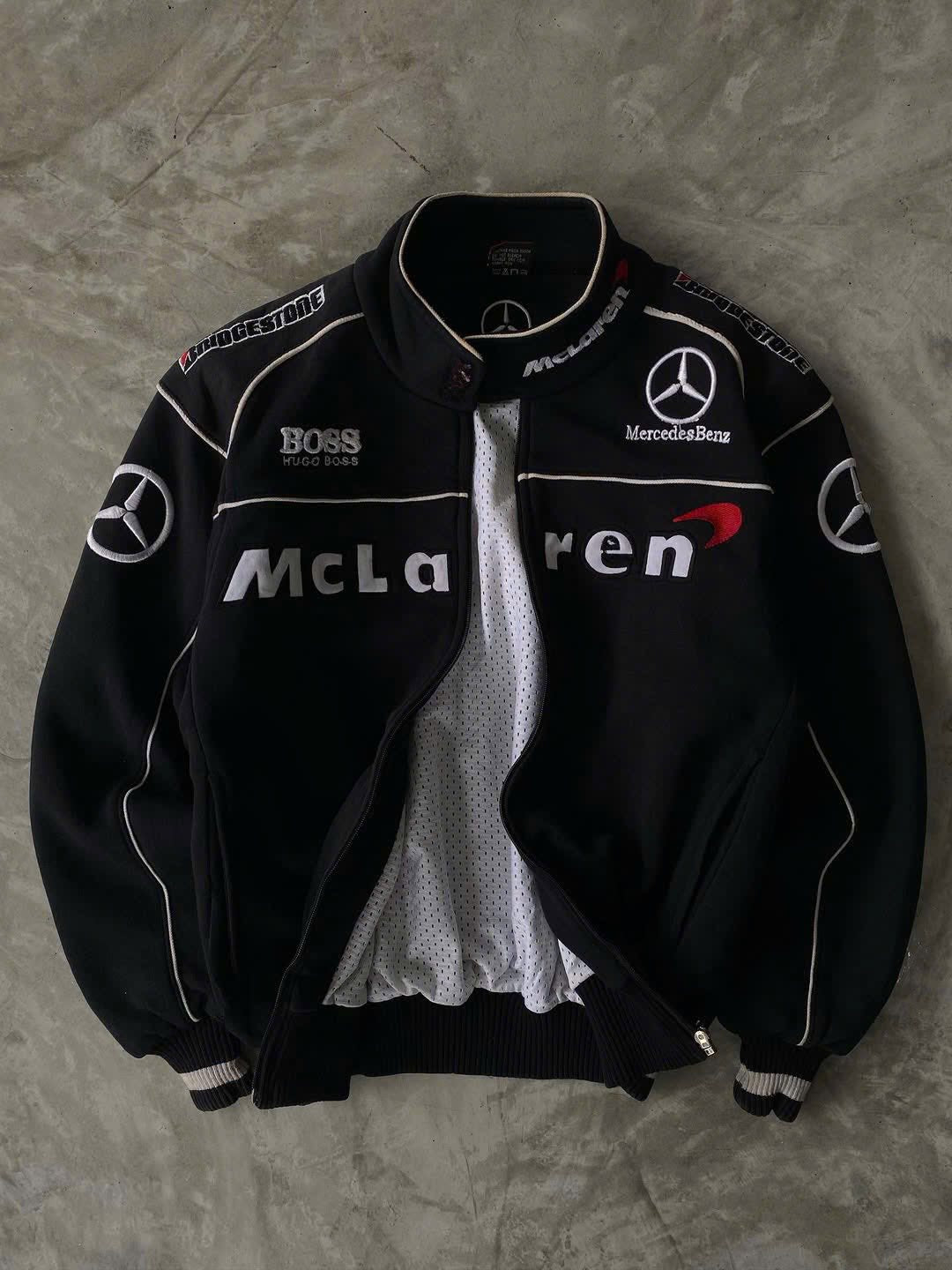 McLaren Formula 1 Team Full-Zip Racing Jacket - Team Priceless Jacket - LeagueLockerGear