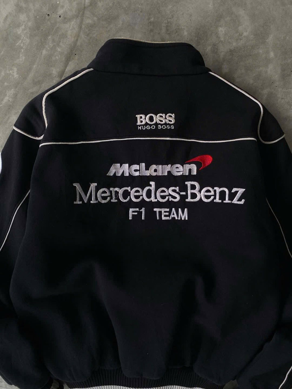 McLaren Formula 1 Team Full-Zip Racing Jacket - Team Priceless Jacket - LeagueLockerGear