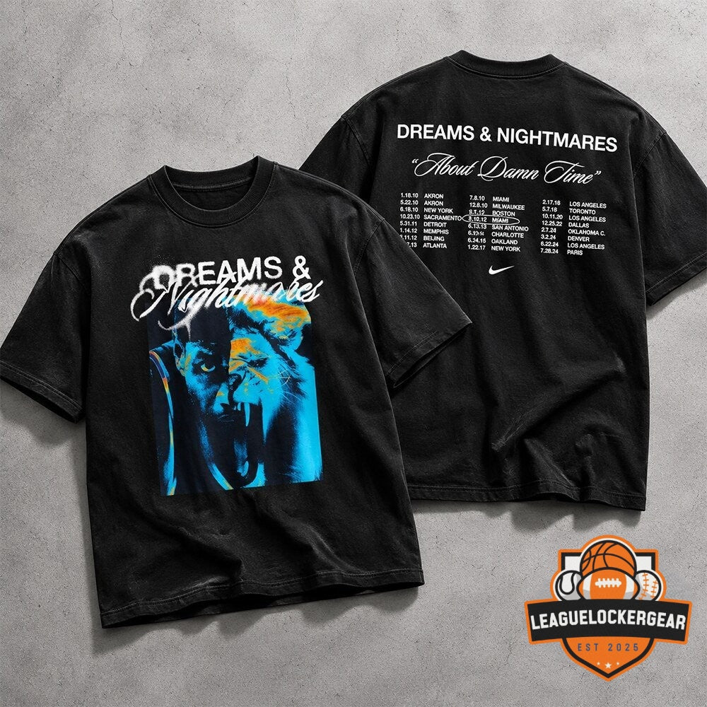 Nightmares About Damn Time Tour T-Shirt - LeagueLockerGear
