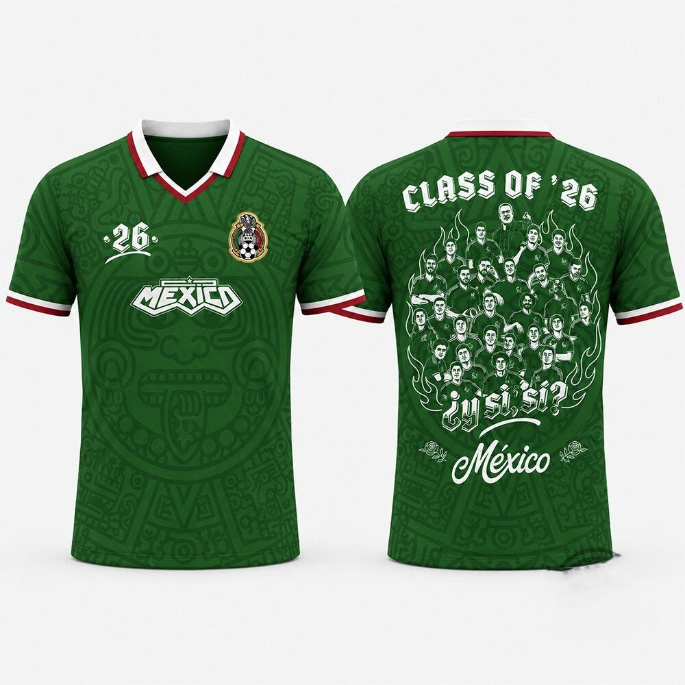 Mexico World Cup 2026 Y Si Si Commemorative Jersey - LeagueLockerGear