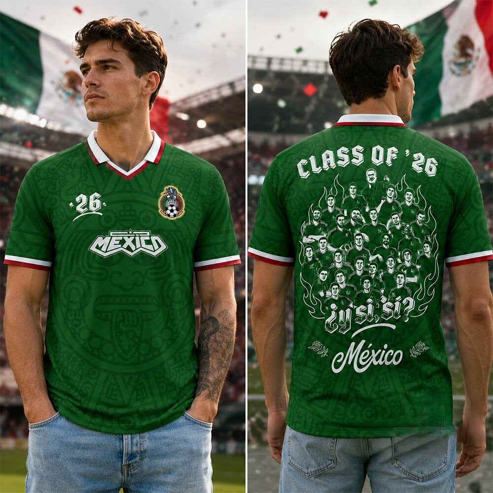 Mexico World Cup 2026 Y Si Si Commemorative Jersey - LeagueLockerGear