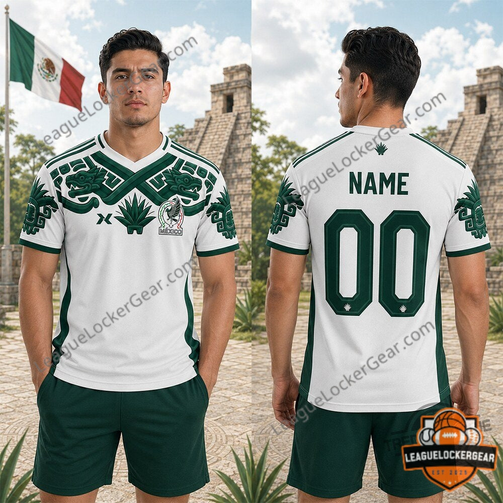 Mexico 2026 World Cup Aztec Soccer Jersey - LeagueLockerGear