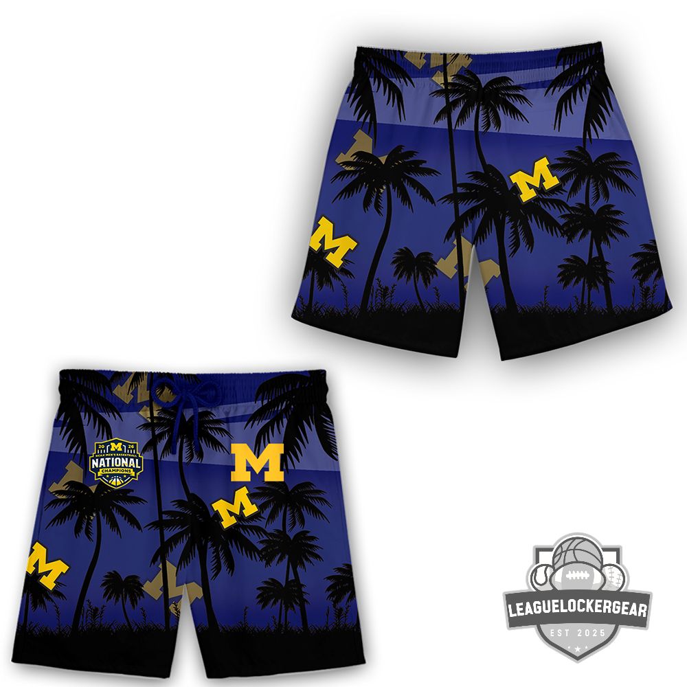 Michigan Wolverines 2026 NCAA Final Four National Champions Hawaiian Shirt - LeagueLockerGear