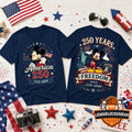Mickey Mouse America 250 1776-2026 T-Shirt - LeagueLockerGear