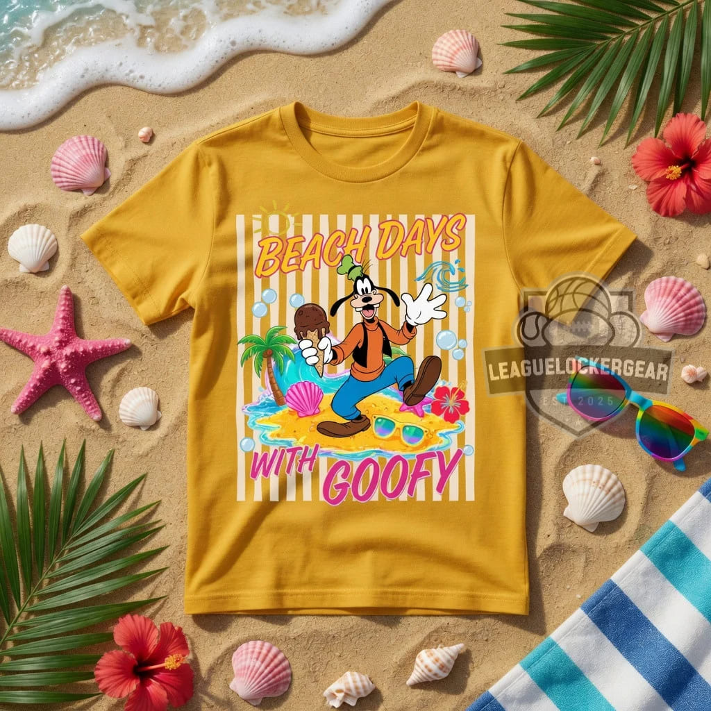 Mickey Mouse Beach Days T-Shirt - LeagueLockerGear