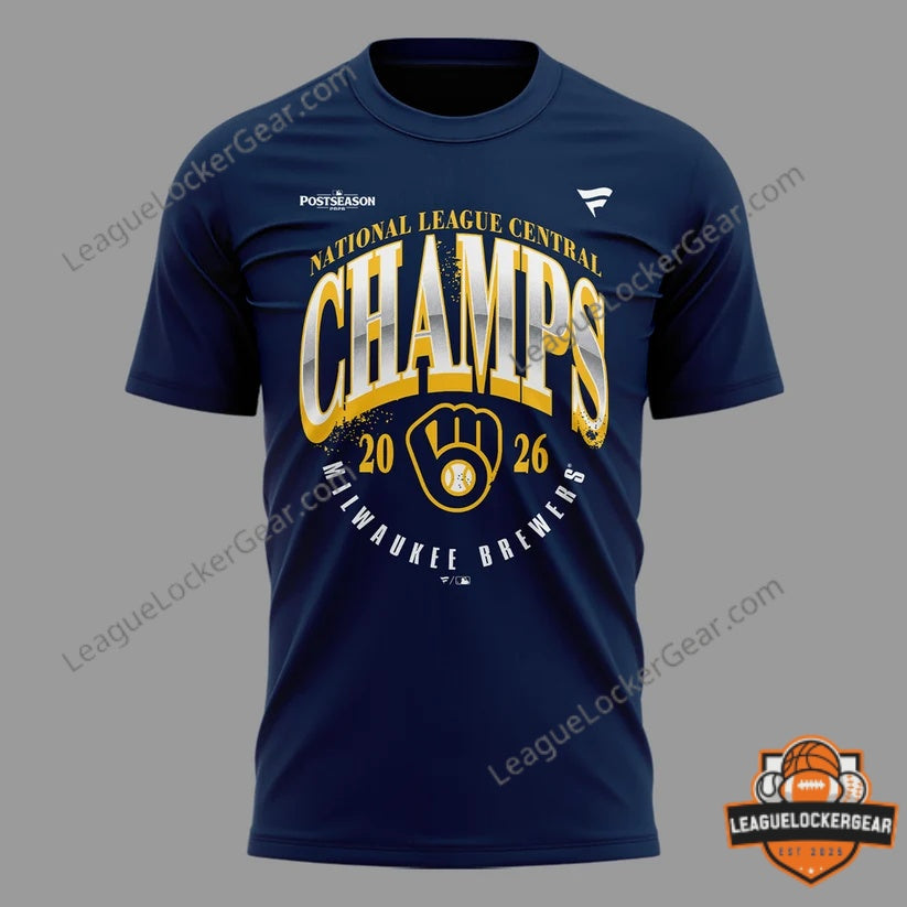 Milwaukee Brewers 2026 National League Central Division Champions Four