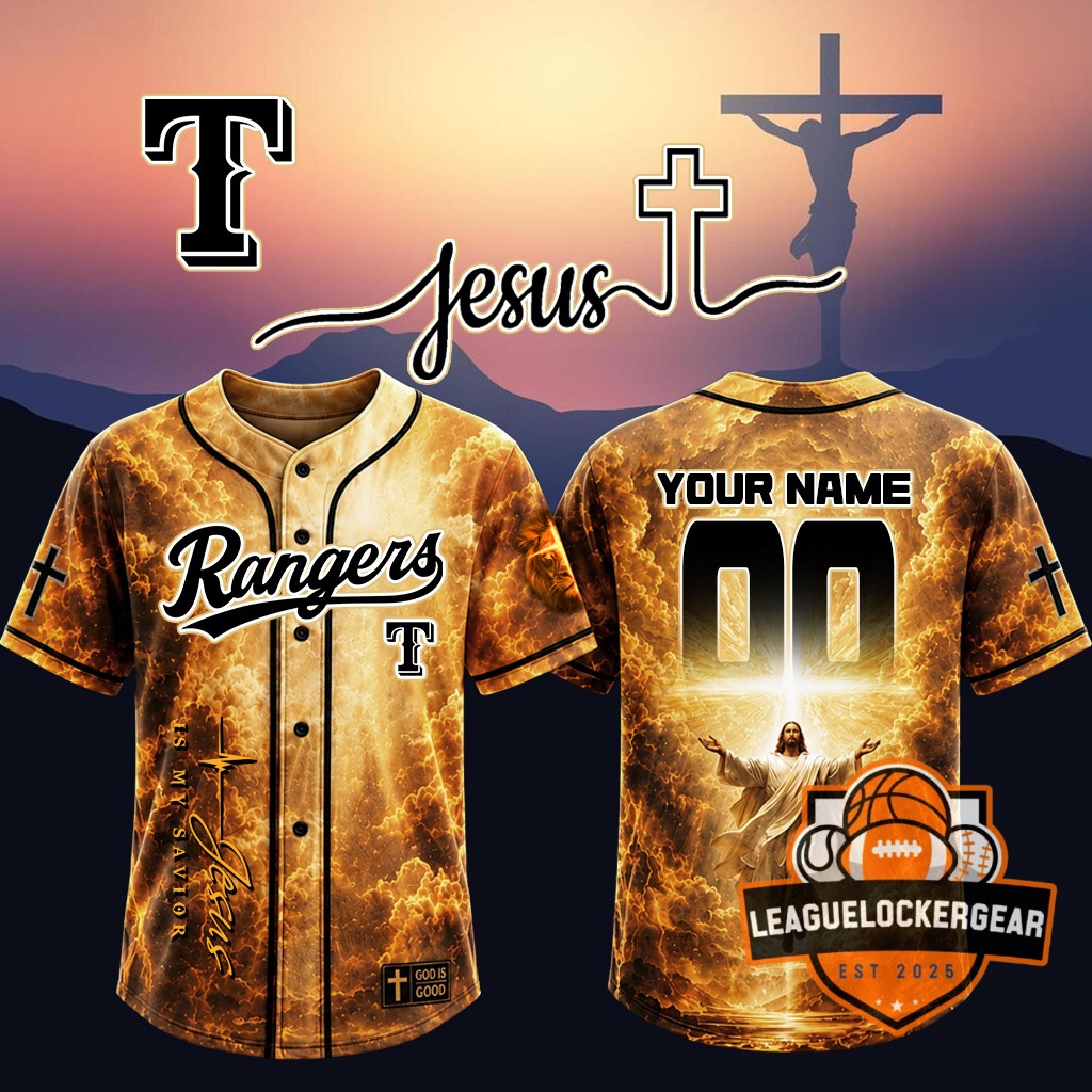 MLB All Teams Jesus Faith Collection Baseball Jersey - LeagueLockerGear