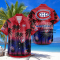 Montreal Canadiens Tropical Hawaiian Shirt - LeagueLockerGear