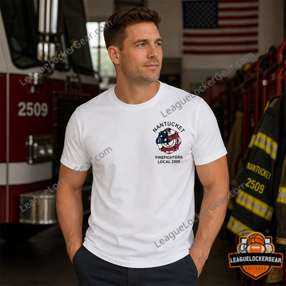 Nantucket Firefighters Local 2509 T-Shirt - LeagueLockerGear