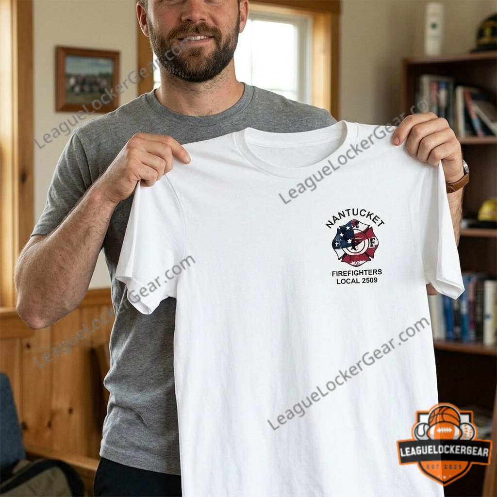 Nantucket Firefighters Local 2509 T-Shirt - LeagueLockerGear