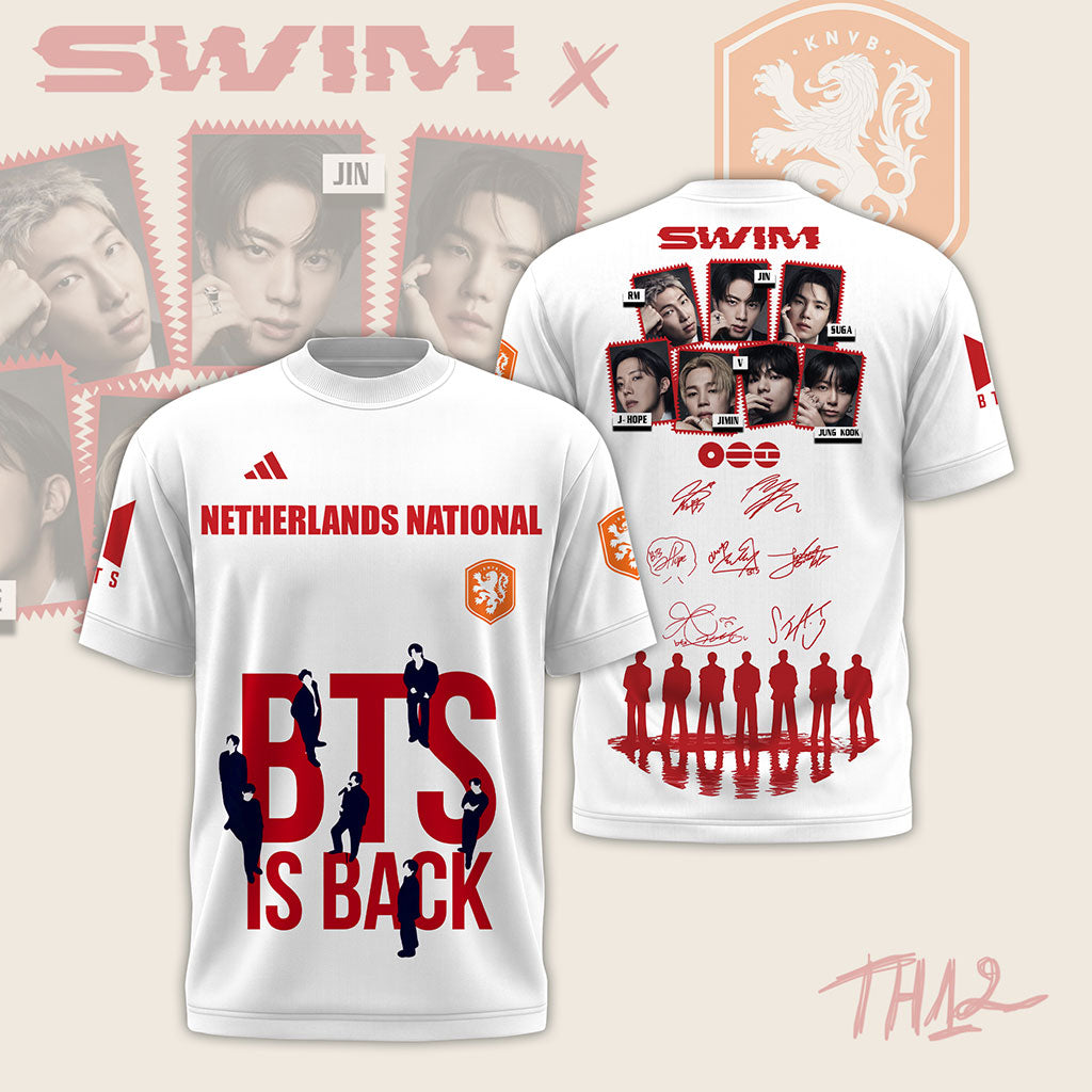 BTS Is Back Netherlands National World Cup 2026 T-Shirt - LeagueLockerGear