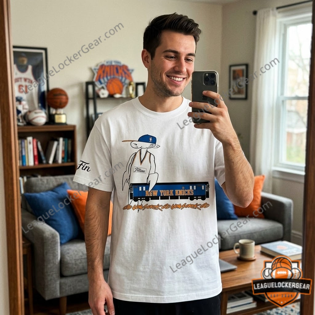 New York Knicks Futura 2026 NBA Champions T-Shirt - LeagueLockerGear