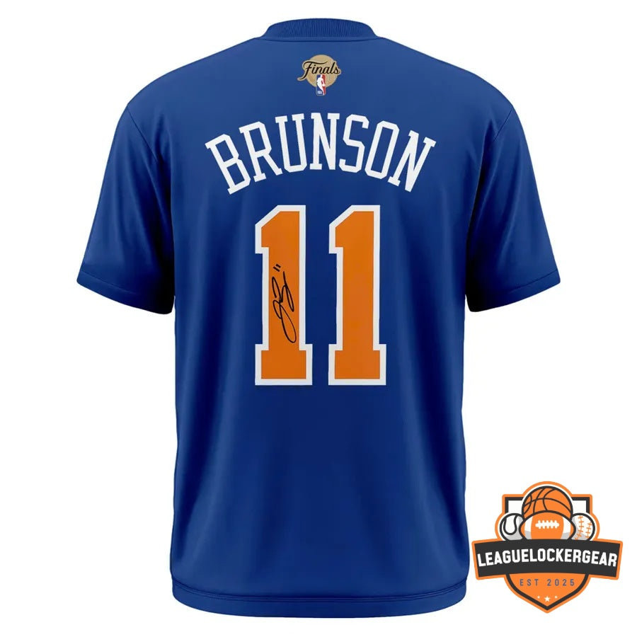Knicks Jalen Brunson Eastern Conference Finals MVP Signed T-Shirt - LeagueLockerGear