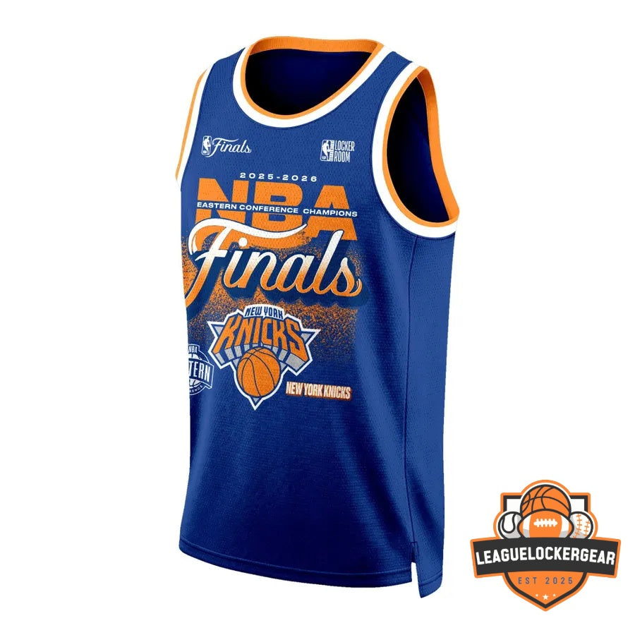 Knicks Jalen Brunson MVP Finals Signed Basketball Jersey - LeagueLockerGear