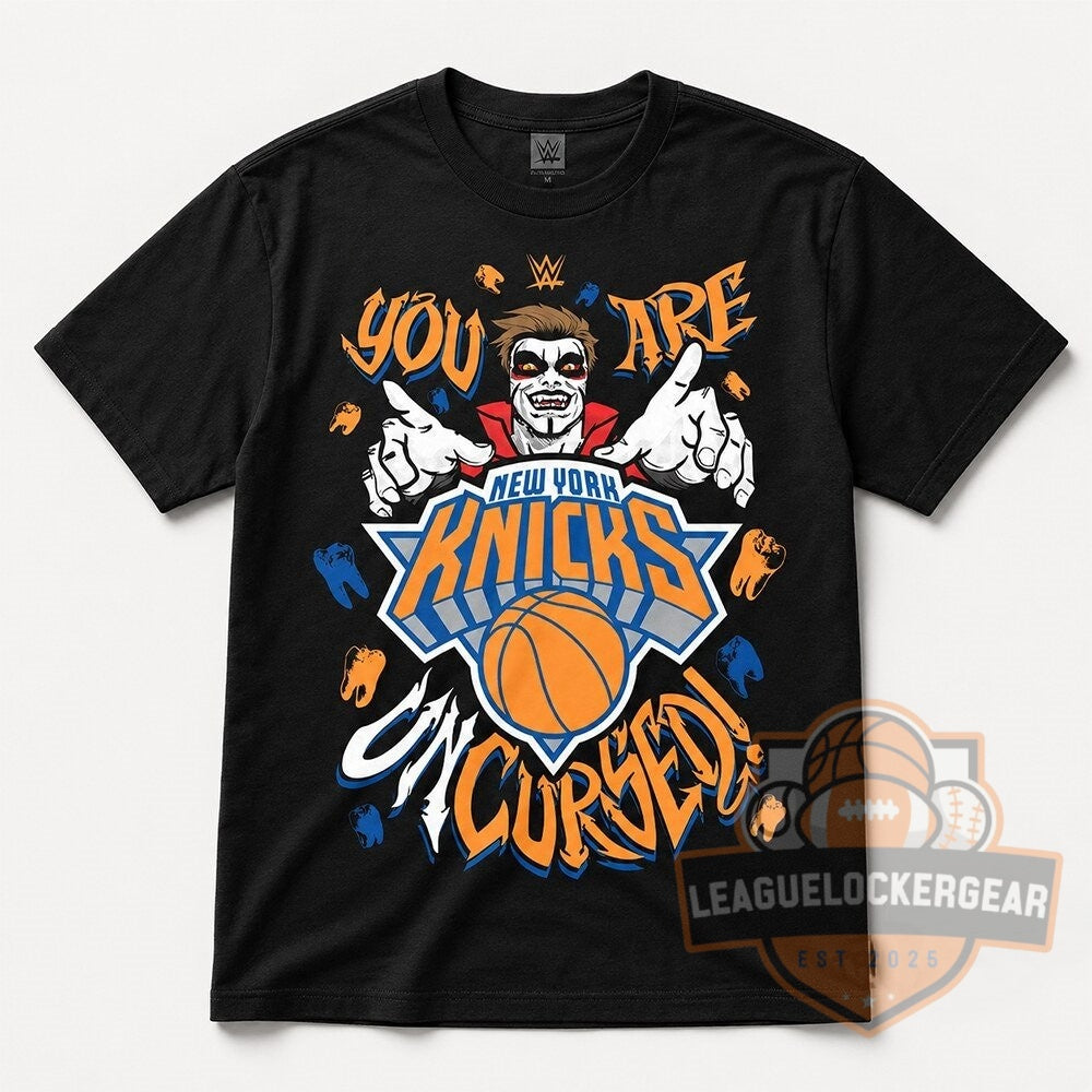 New York Knicks 2026 Danhausen You Are Uncursed T-Shirt - LeagueLockerGear